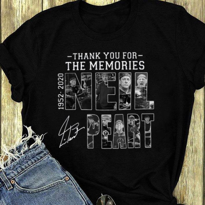 Awesome Thank you for the memories Neil Peart 1952 2020 signature shirt 4 - Awesome Thank you for the memories Neil Peart 1952 2020 signature shirt