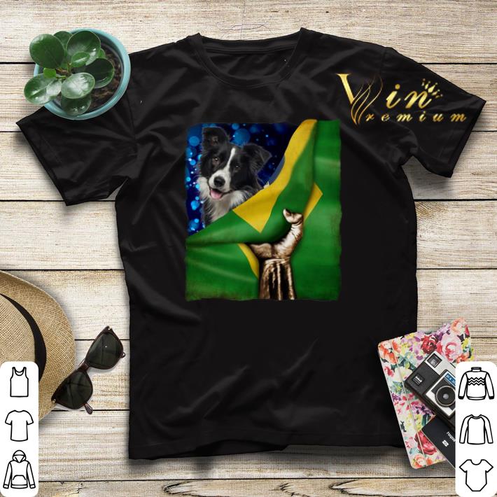 Bandeira do Brasil Border Collie shirt sweater 4 - Bandeira do Brasil Border Collie shirt sweater