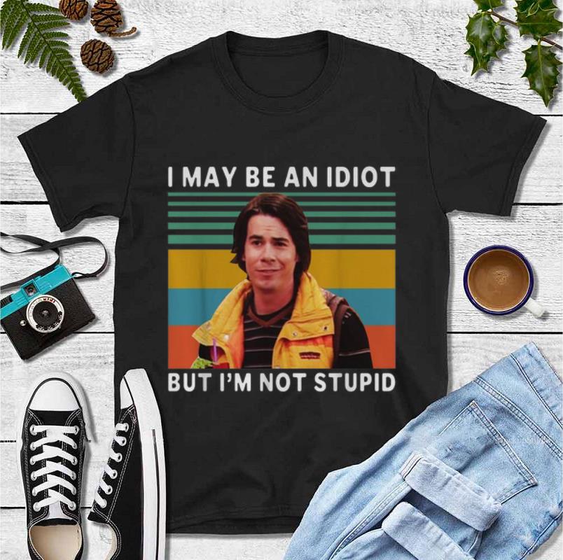 Beautiful Icarly i may be an idiot but I m not stupid vintage shirt 4 - Beautiful Icarly i may be an idiot but I'm not stupid vintage shirt