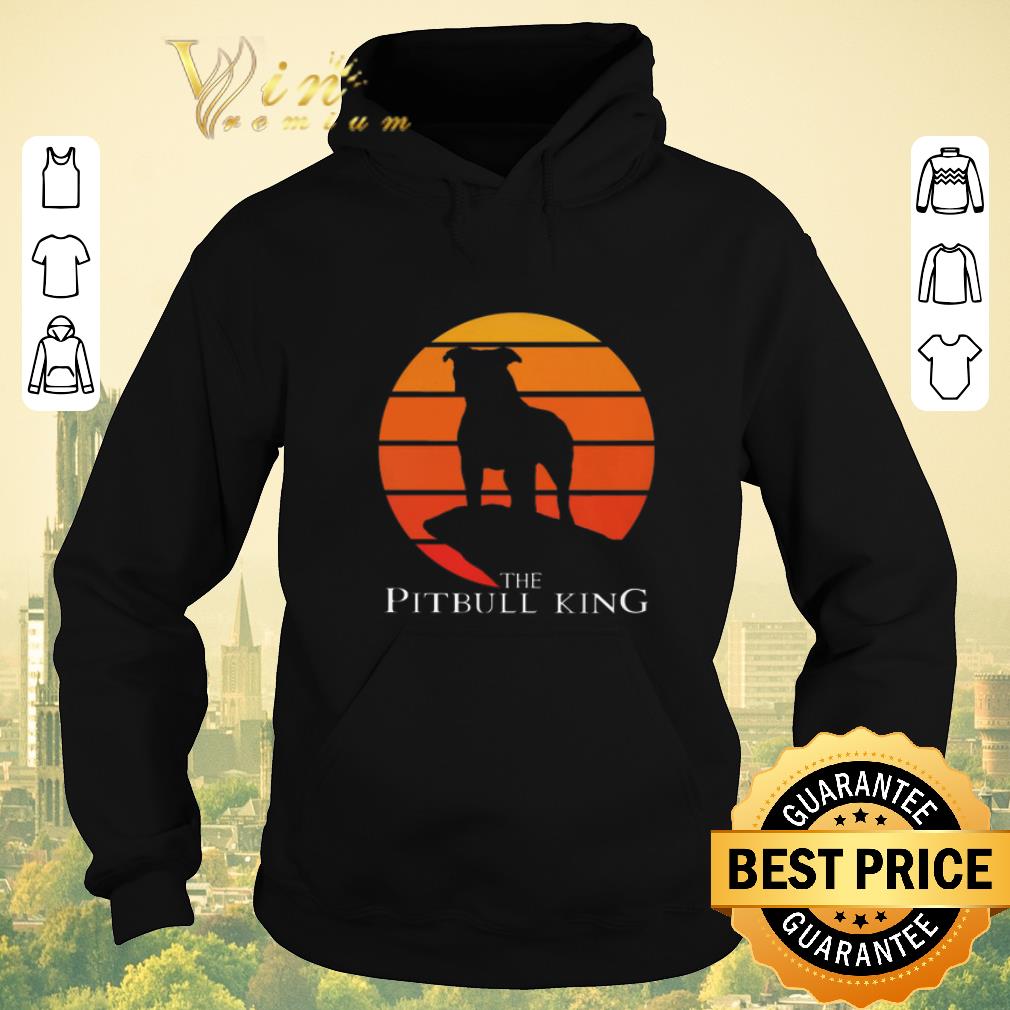 Funny The Pitbull King The Lion King Sunset shirt sweater 4 - Funny The Pitbull King The Lion King Sunset shirt sweater