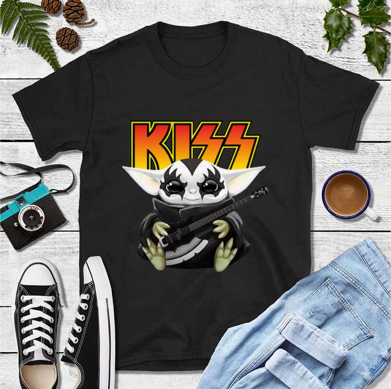 Great Baby Yoda Hug Kiss Guitar shirt 4 1 - Great Baby Yoda Hug Kiss Guitar shirt