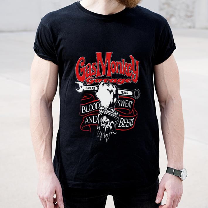 Great Gas Monkey Garage Dallas Texas Blood Sweat And Beers shirt 4 - Great Gas Monkey Garage Dallas Texas Blood Sweat And Beers shirt