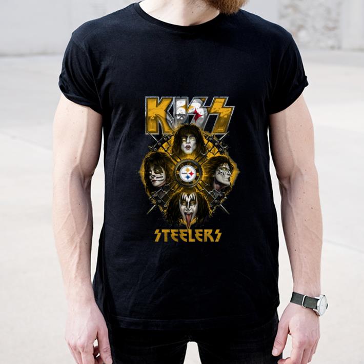 Great KISS Band Steelers Pittsburgh Steelers shirt 4 - Great KISS Band Steelers Pittsburgh Steelers shirt