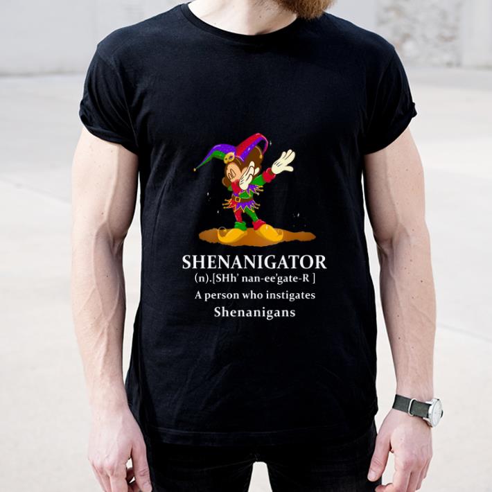 Great Mickey Mardi Gras Dabbing Shenanigator a person who instigates shirt 4 - Great Mickey Mardi Gras Dabbing Shenanigator a person who instigates shirt