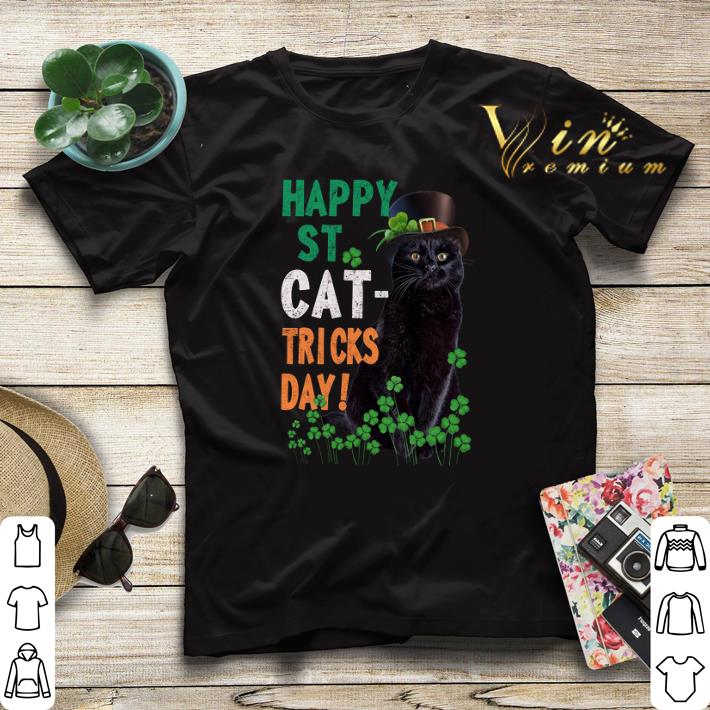 Happy St Cat-Tricks day St. Patrick day black cat shirt sweater Happy St Cat Tricks day St Patrick day black cat shirt sweater 4 - Happy St Cat-Tricks day St. Patrick day black cat shirt sweater