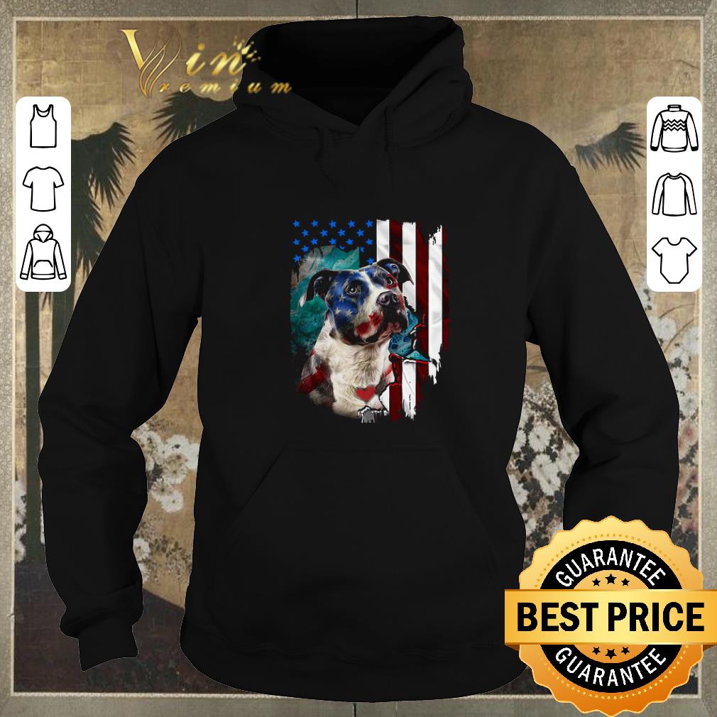 Hot American flag Pitbull dog USA flag shirt sweater 4 - Hot American flag Pitbull dog USA flag shirt sweater