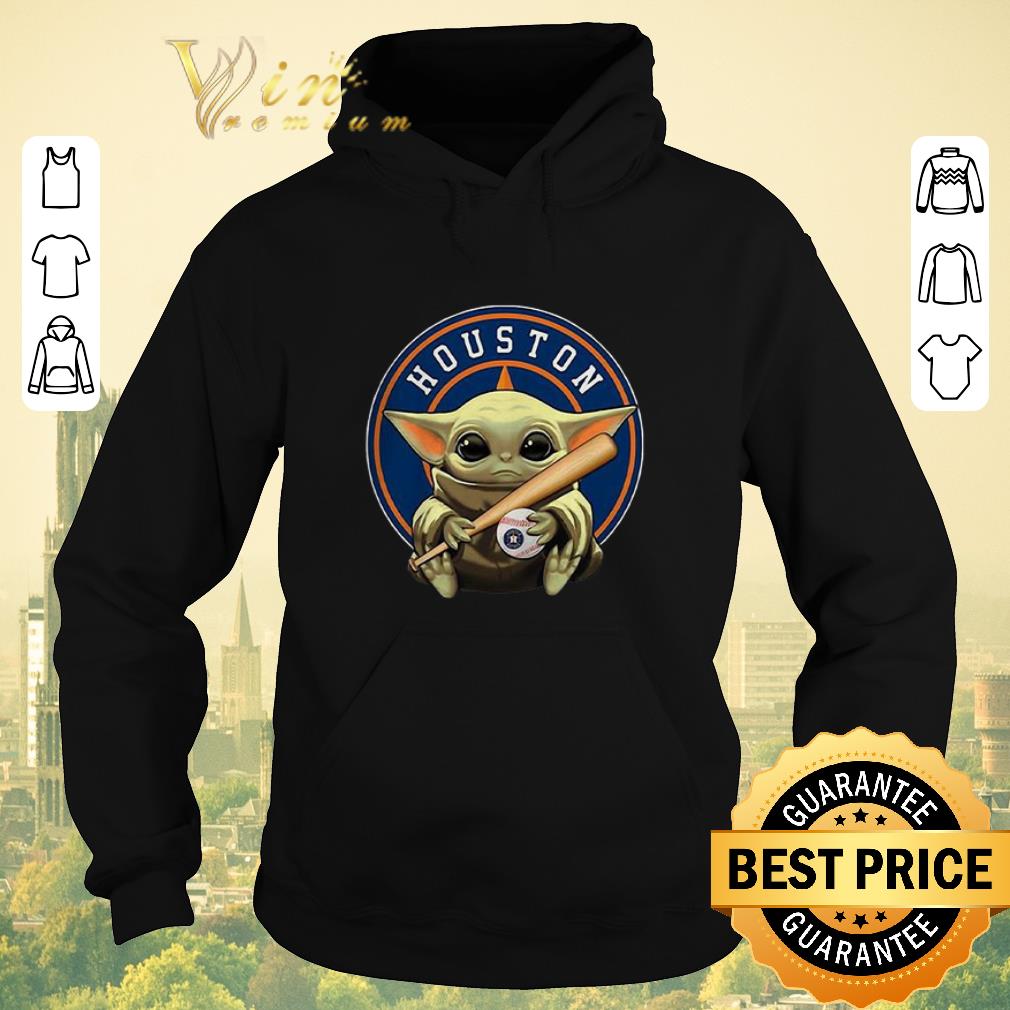 Hot Baby Yoda Houston Astros Baseball Logo shirt sweater 4 - Hot Baby Yoda Houston Astros Baseball Logo shirt sweater