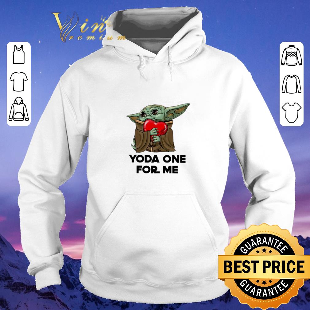 Hot Baby Yoda one for me Star Wars shirt sweater 4 - Hot Baby Yoda one for me Star Wars shirt sweater