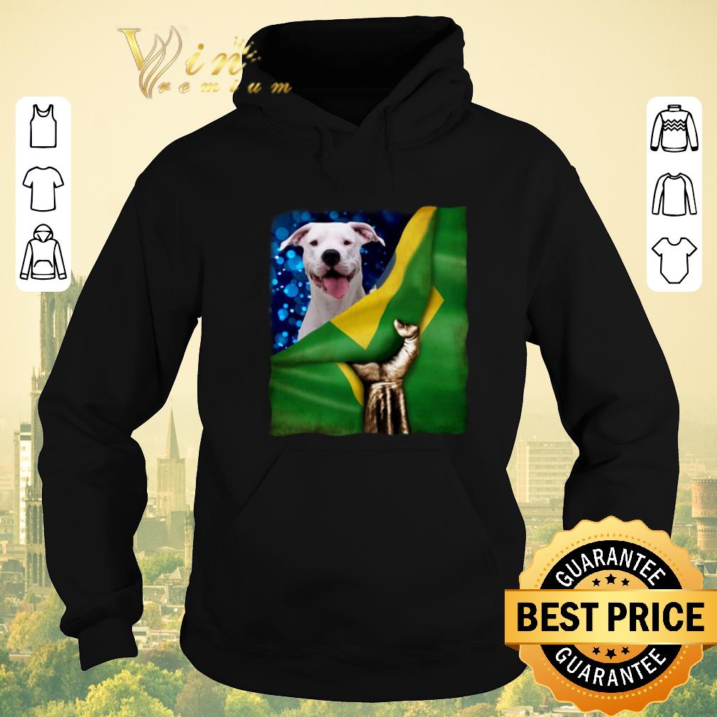 Hot Bandeira do Brasil Dogo Argentino shirt sweater Hot Bandeira do Brasil Dogo Argentino shirt sweater 4 - Hot Bandeira do Brasil Dogo Argentino shirt sweater