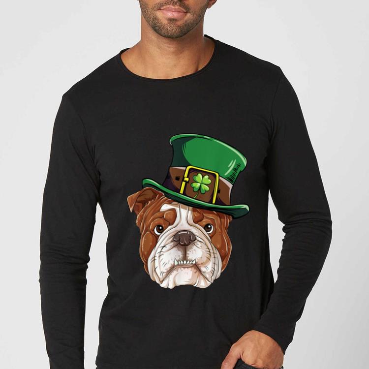 Hot English Bulldog Leprechaun St Patricks Day Boys Men Dog Gift shirt 4 - Hot English Bulldog Leprechaun St Patricks Day Boys Men Dog Gift shirt