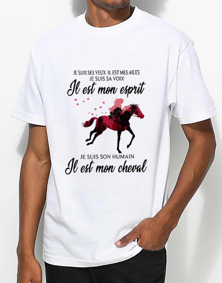 Hot Je Suis Ses Yeux Il Est Mes Ailes Je Suis Sa Je Est Mon Cheval shirt 4 - Hot Je Suis Ses Yeux Il Est Mes Ailes Je Suis Sa Je Est Mon Cheval shirt