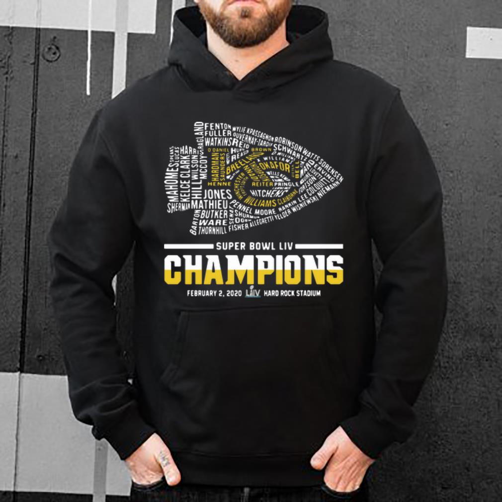 Hot Kansas City Chiefs Super Bowl Liv Champions Hard Rock Stadium shirt 4 - Hot Kansas City Chiefs Super Bowl Liv Champions Hard Rock Stadium shirt
