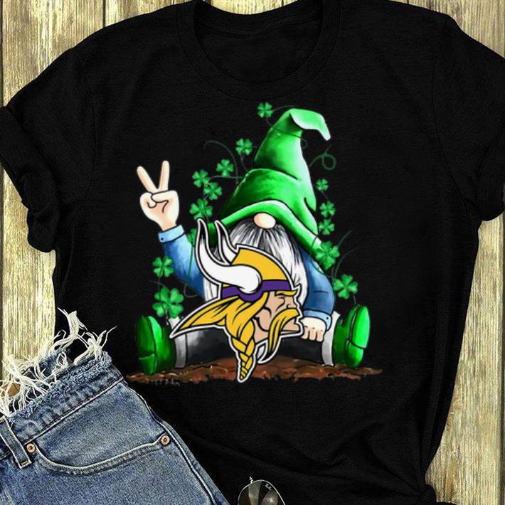 Hot Lucky Gnomes Hug Minnesota Vikings St Patrick s Day shirt 4 - Hot Lucky Gnomes Hug Minnesota Vikings St Patrick’s Day shirt