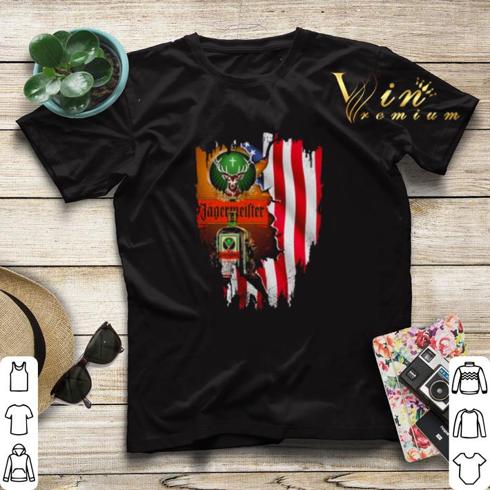 Jagermeister mashup American flag shirt sweater 4 - Jagermeister mashup American flag shirt sweater