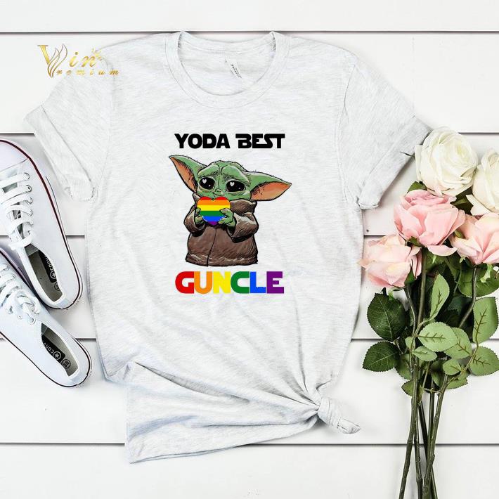 LGBT Baby Yoda Best Guncle shirt sweater 4 - LGBT Baby Yoda Best Guncle shirt sweater