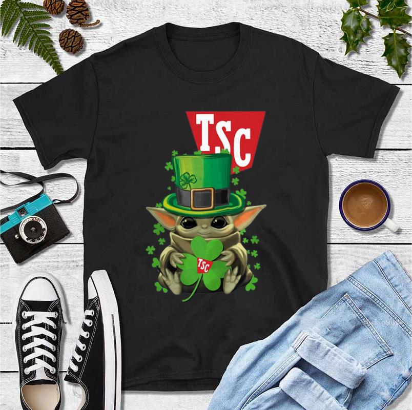 Nice Baby Yoda TSC Stores Shamrock St Patrick s Day shirt 4 - Nice Baby Yoda TSC Stores Shamrock St. Patrick’s Day shirt