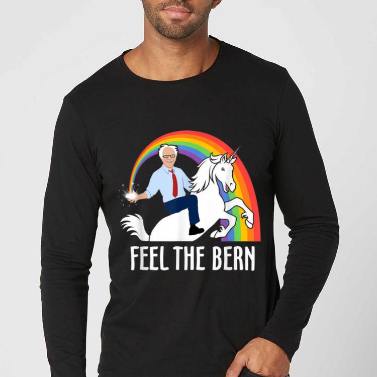 Nice Feel The Bern Riding Unicorn Bernie Sanders shirt 4 - Nice Feel The Bern Riding Unicorn Bernie Sanders shirt