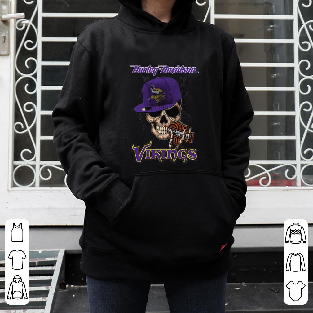 Nice Harley Davidson Vikings shirt 4 - Nice Harley Davidson Vikings shirt
