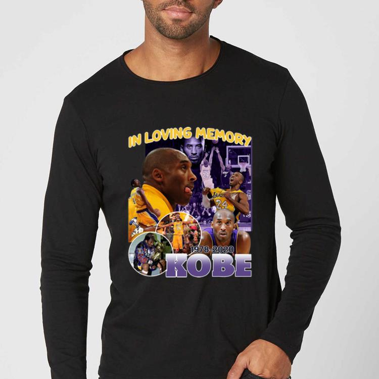 Nice In Loving Memory Kobe Bryant 1978 2020 shirt 4 - Nice In Loving Memory Kobe Bryant 1978 2020 shirt