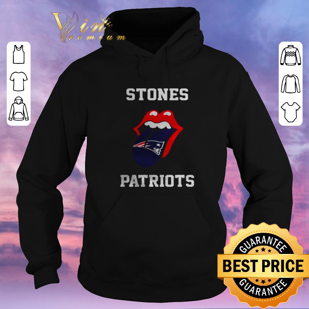 Nice Rolling Stones Logo New England Patriots shirt sweater 4 - Nice Rolling Stones Logo New England Patriots shirt sweater