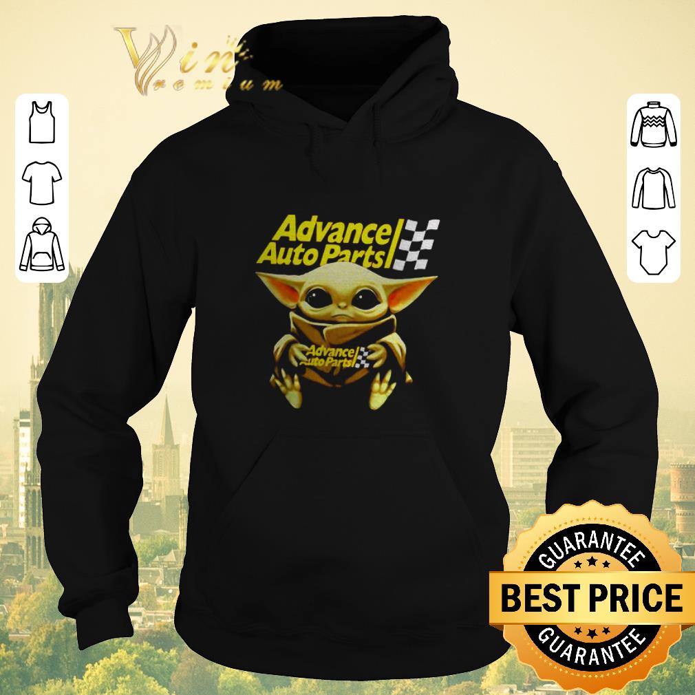 Nice Star Wars Baby Yoda hug Advance auto parts shirt sweater 4 - Nice Star Wars Baby Yoda hug Advance auto parts shirt sweater