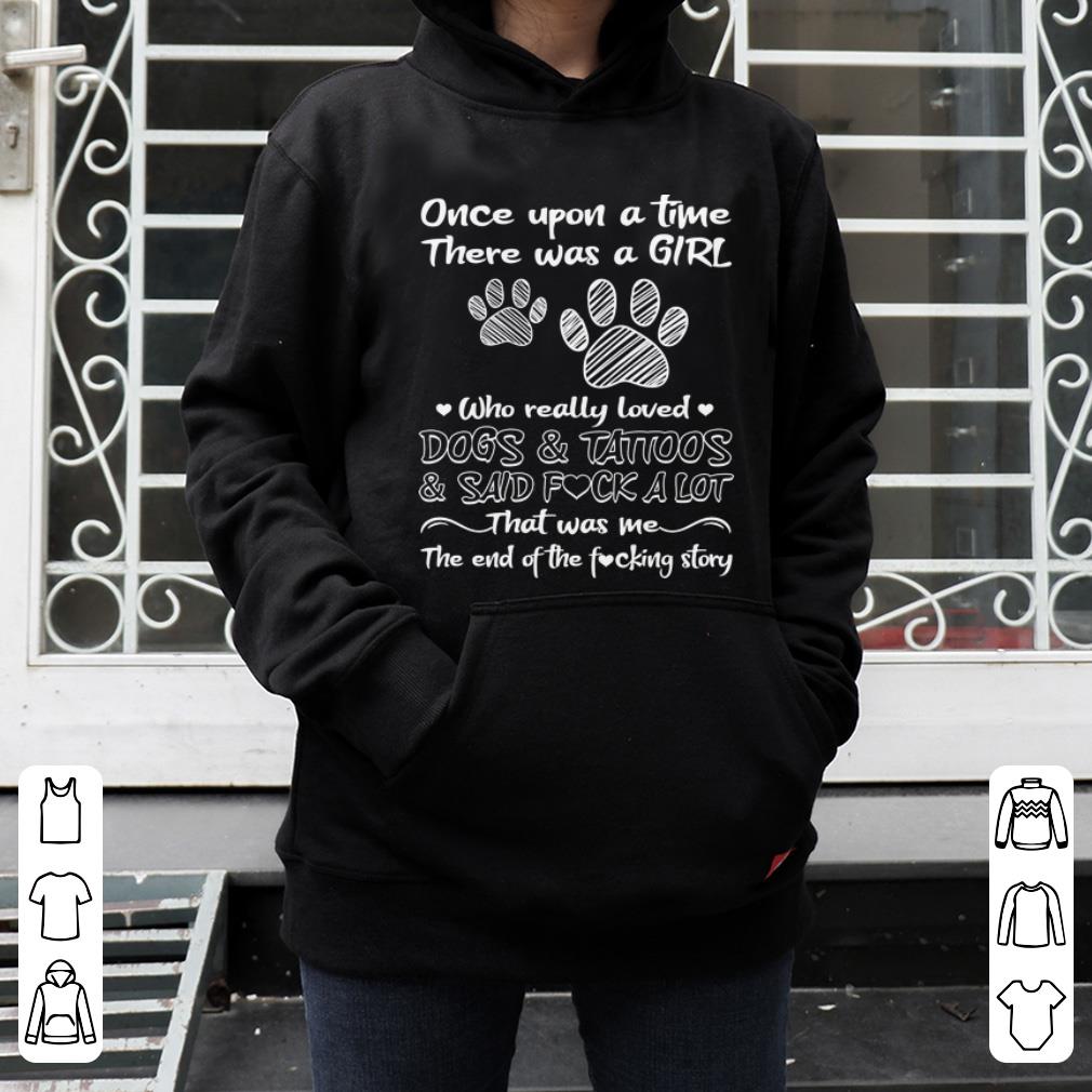 Nice There Was A Girl Who Really Loved Dogs And Tattoos shirt 4 - Nice There Was A Girl Who Really Loved Dogs And Tattoos shirt