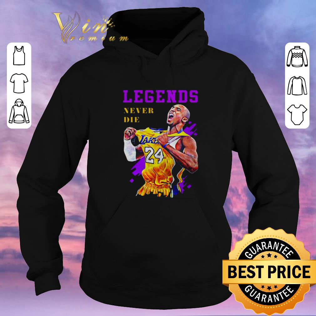 Official 24 Kobe Bryant Lakers legends never die shirt sweater 4 - Official 24 Kobe Bryant Lakers legends never die shirt sweater