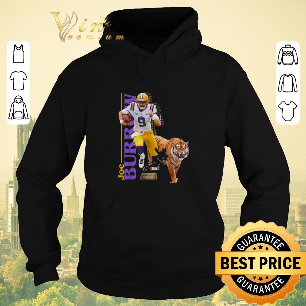 Official 9 Joe Burrow LSU Tigers shirt sweater 4 - Official 9 Joe Burrow LSU Tigers shirt sweater