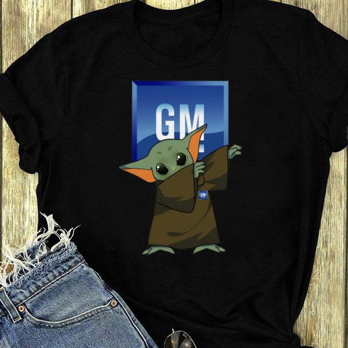 Official Baby Yoda Dabbing General Motors shirt 4 - Official Baby Yoda Dabbing General Motors shirt