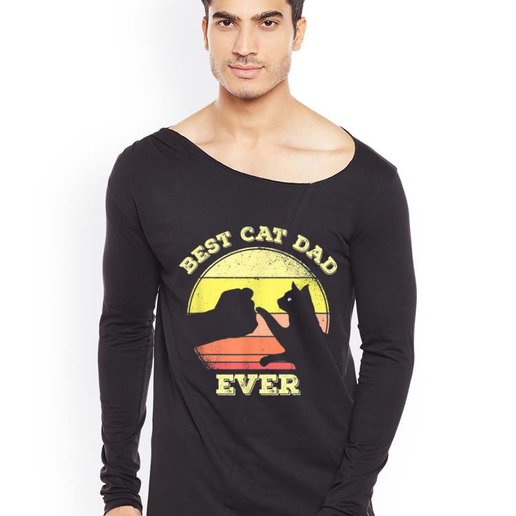 Official Best Cat Dad Ever Vintage Cat Lover shirt 4 - Official Best Cat Dad Ever Vintage Cat Lover shirt