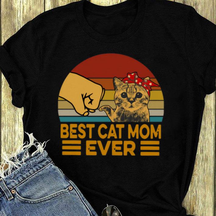 Official Best Cat Mom Ever Vintage shirt 4 - Official Best Cat Mom Ever Vintage shirt