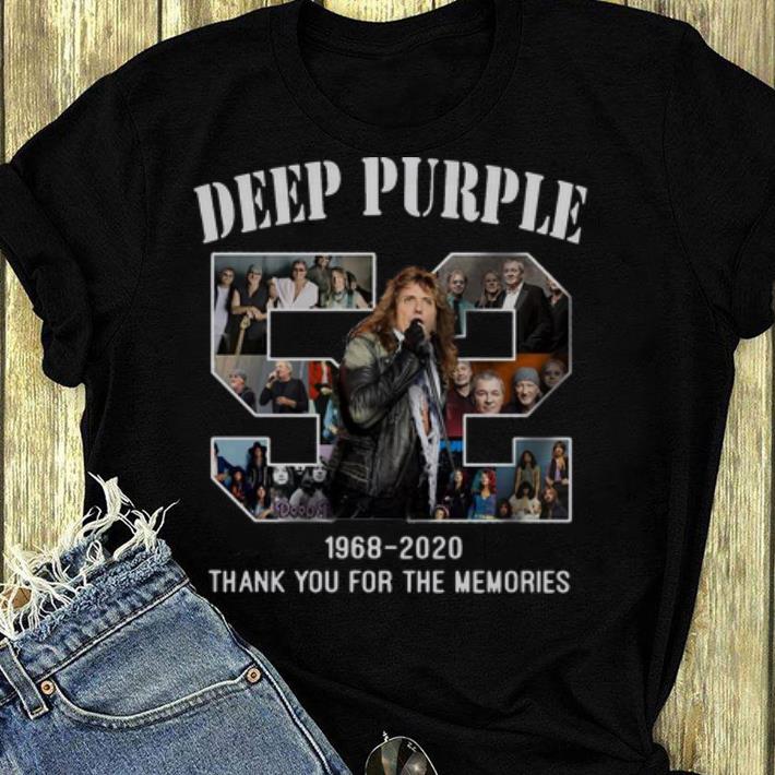 Official Deep Purple 1968 2020 Thank You For The Memories shirt 4 - Official Deep Purple 1968 – 2020 Thank You For The Memories shirt