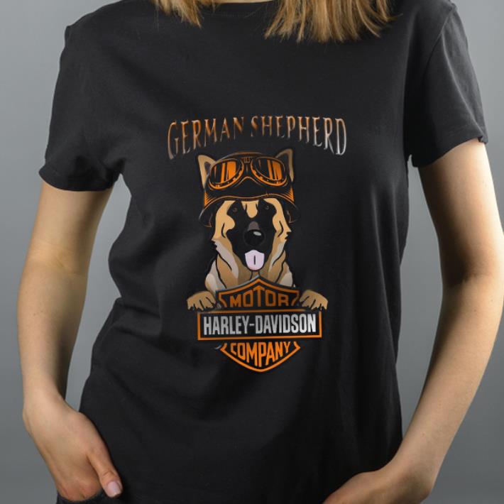 Official German Shepherd Motor Harley Davidson Company shirt 4 - Official German Shepherd Motor Harley Davidson Company shirt