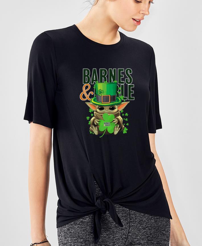 Official Star Wars Baby Yoda Barnes And Noble Shamrock St Patrick s Day shirt 4 - Official Star Wars Baby Yoda Barnes And Noble Shamrock St.Patrick’s Day shirt