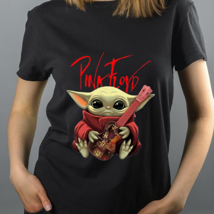 Original Baby Yoda Hug Pink Floyd Guitar shirt 4 - Original Baby Yoda Hug Pink Floyd Guitar shirt
