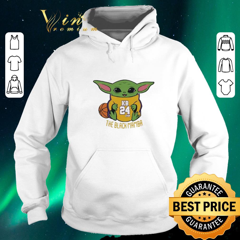 Original Baby Yoda Kobe Bryant The Black Mamba shirt sweater 4 - Original Baby Yoda Kobe Bryant The Black Mamba shirt sweater