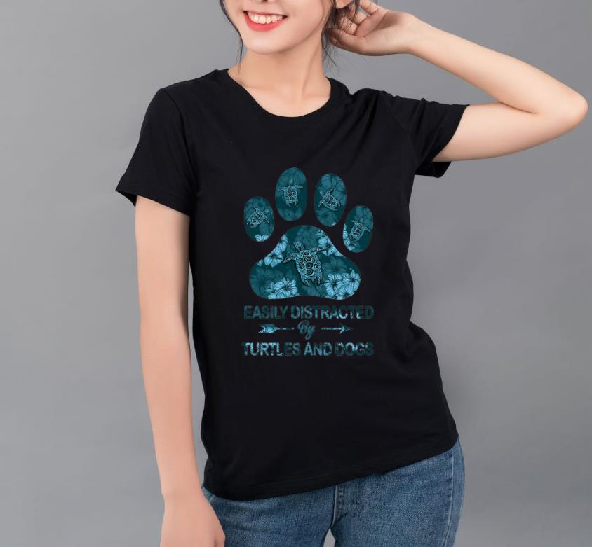 Original Easily Distracted By Turtles And Dogs shirt 4 - Original Easily Distracted By Turtles And Dogs shirt
