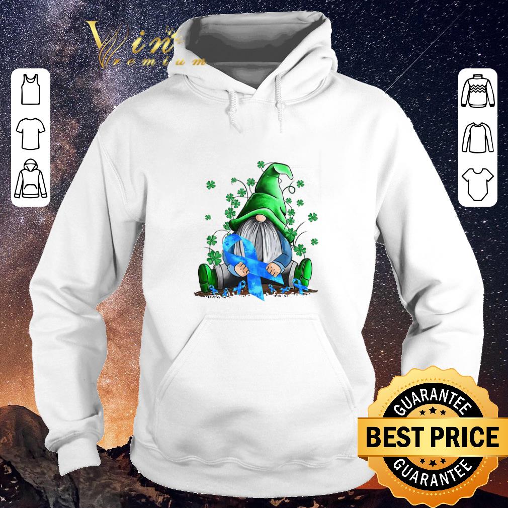 Original Gnome mashup Diabetes awareness St Patrick s day shirt sweater 4 - Original Gnome mashup Diabetes awareness St. Patrick's day shirt sweater