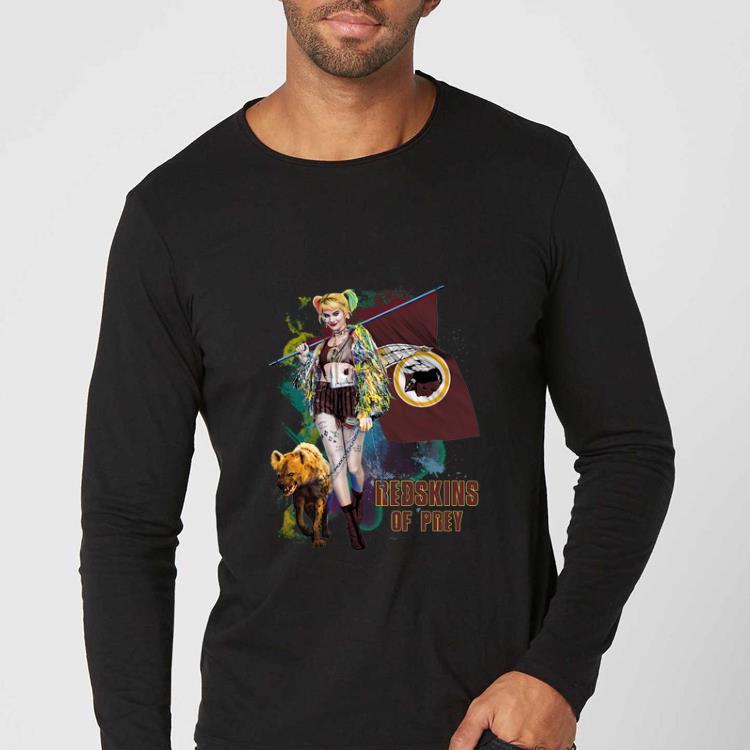 Original Harley Quinn San Washington Redskins Of Prey shirt 4 - Original Harley Quinn San Washington Redskins Of Prey shirt