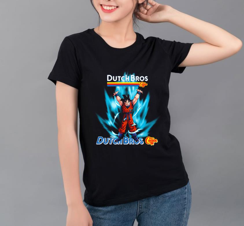 Original Son Goku Dutch Bros coffee shirt 4 - Original Son Goku Dutch Bros coffee shirt