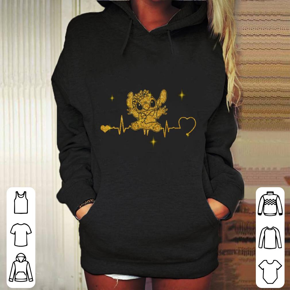 Original Stitch Heartbeat Gold Diamond shirt Original Stitch Heartbeat Gold Diamond shirt 4 - Original Stitch Heartbeat Gold Diamond shirt