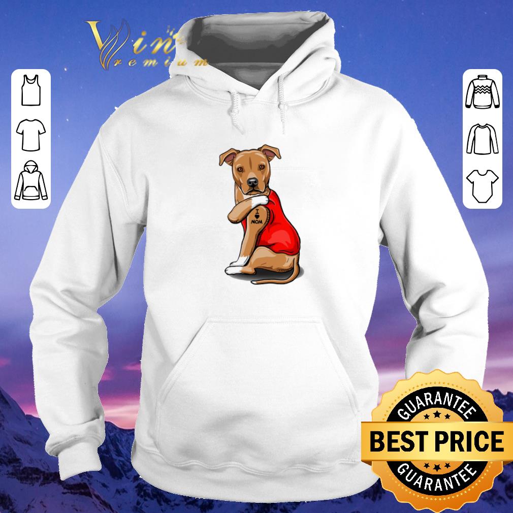 Original Strong dog Staffordshire Bull Terrier tattoos i love mom shirt sweater Original Strong dog Staffordshire Bull Terrier tattoos i love mom shirt sweater 4 - Original Strong dog Staffordshire Bull Terrier tattoos i love mom shirt sweater