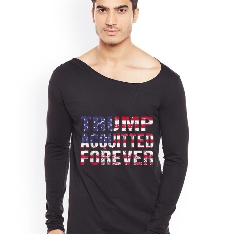 Original Trump Acquitted Forever American Flag shirt 4 - Original Trump Acquitted Forever American Flag shirt