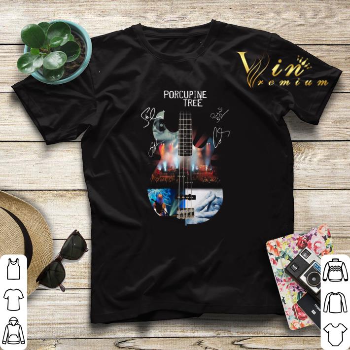 Porcupine Tree guitar signatures shirt sweater 4 - Porcupine Tree guitar signatures shirt sweater