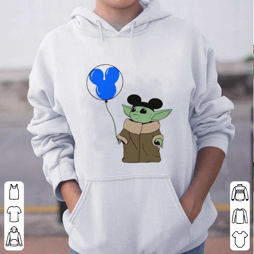 Premium Baby Yoda Mickey Mouse shirt 4 - Premium Baby Yoda Mickey Mouse shirt