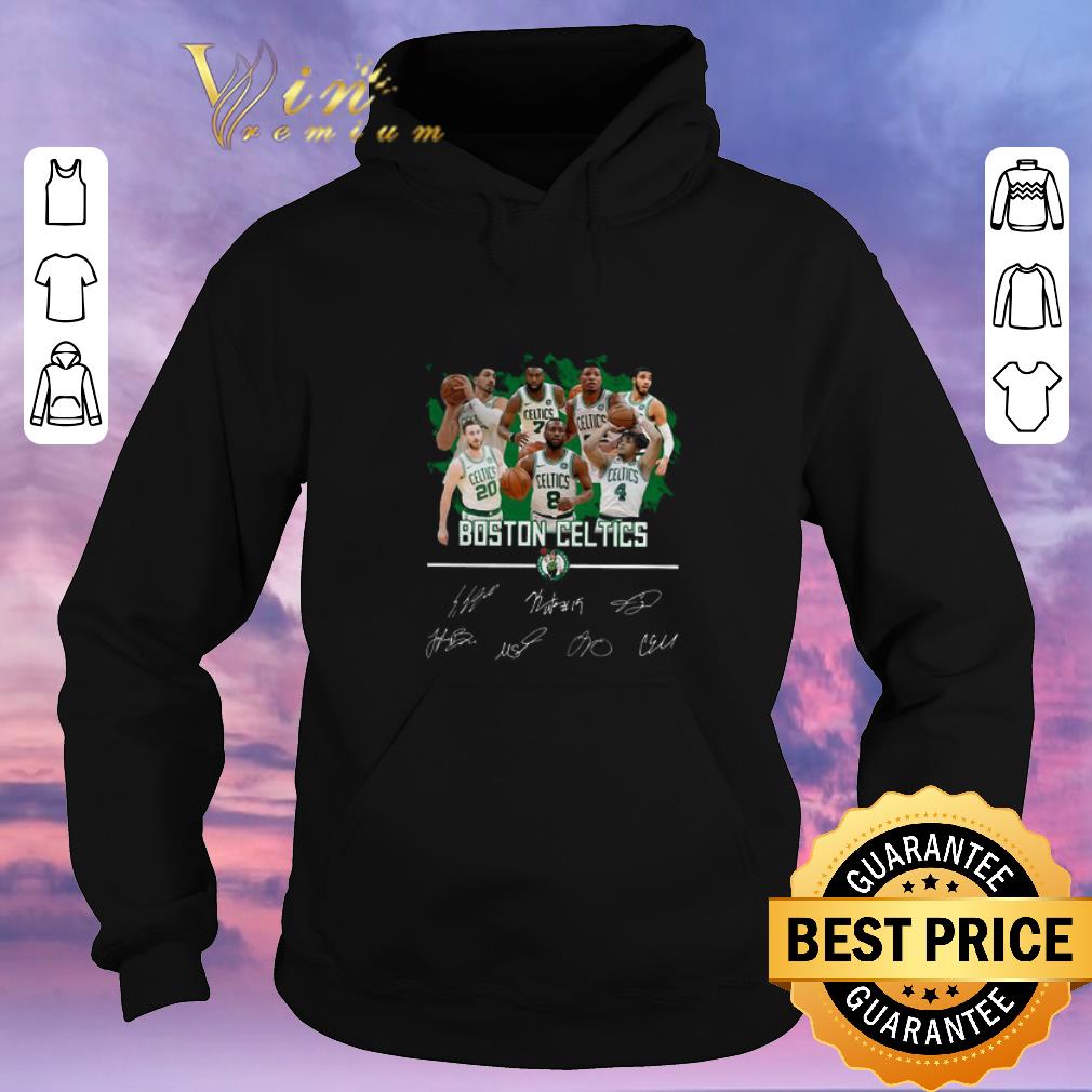 Premium Boston Celtics players legends Signatures shirt sweater 4 - Premium Boston Celtics players legends Signatures shirt sweater