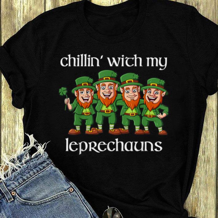 Premium Chillin With My Leprechauns St Patricks Day shirt 4 - Premium Chillin With My Leprechauns St Patricks Day shirt