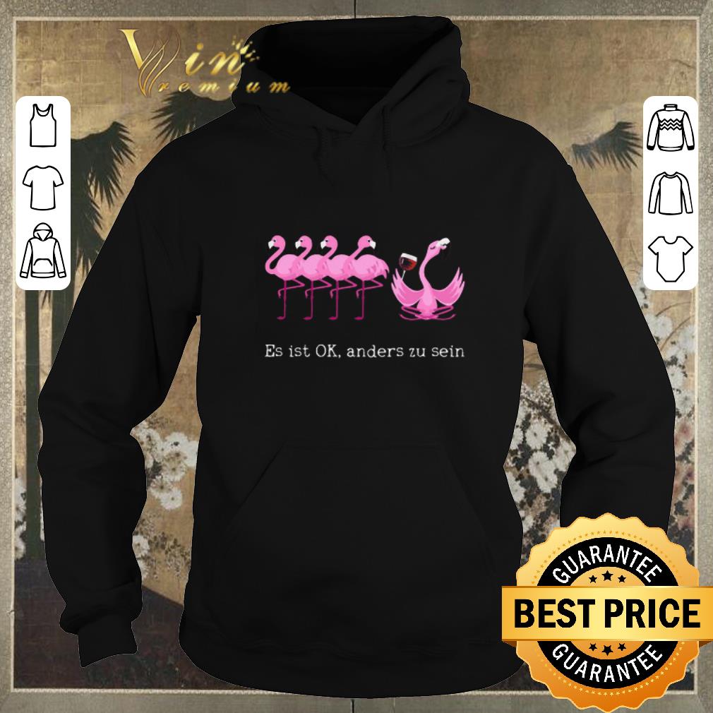 Premium Flamingos es ist ok anders zu sein shirt sweater 4 - Premium Flamingos es ist ok anders zu sein shirt sweater