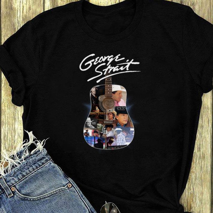 Premium George Strait guitar signature shirt 4 - Premium George Strait guitar signature shirt