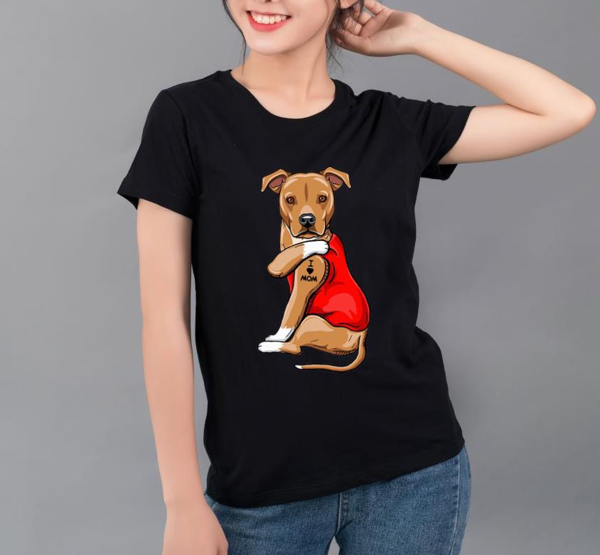 Premium Greyhounds Tattoo I Love Mom Dog Lovers shirt 4 - Premium Greyhounds Tattoo I Love Mom Dog Lovers shirt
